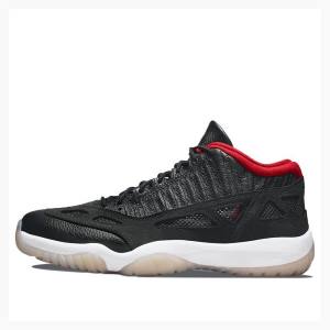 Air Jordan 11 Barbati Nike Low IE Bred Adidași Negrii Rosii | JD-218KE