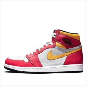Air Jordan 1 Barbati Nike Retro High OG Ghete Baschet Rosii Galbeni | JD-129SM