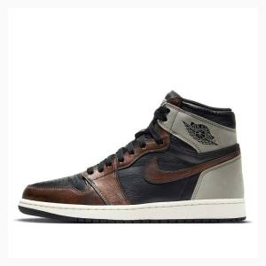Air Jordan 1 Barbati Nike Retro High OG Rust Shadow Ghete Baschet Negrii Maro | JD-879DK