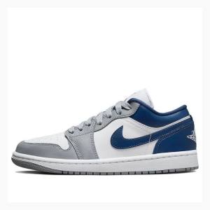 Air Jordan 1 Dama Nike Low LA Dodgers Adidași Albastri Gri | JD-419ZQ