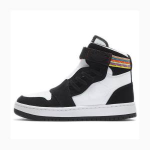 Air Jordan 1 Dama Nike Nova XX Multi Color Ghete Baschet Negrii Albi | JD-320WF