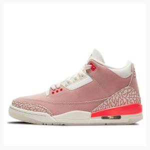 Air Jordan 3 Dama Nike Retro Rust Ghete Baschet Roz | JD-756BF