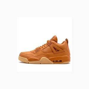 Air Jordan 4 Barbati Nike Retro Premium Wheat Ghete Baschet Maro | JD-731MU