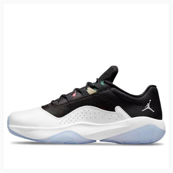Air Jordan 11 Barbati Nike CMFT Low South Beach (2021) Adidași Albi Negrii | JD-206BX