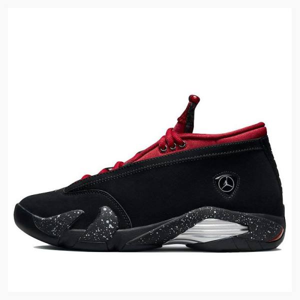 Air Jordan 14 Dama Nike Low Red Lipstick Adidași Negrii Rosii | JD-846BW