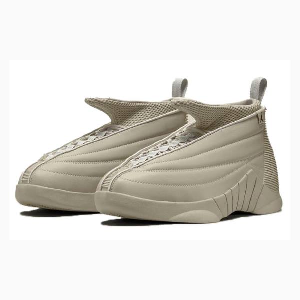 Air Jordan 15 Dama Nike Retro SP Billie Eilish Ghete Baschet Bej | JD-180JT