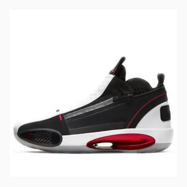 Air Jordan 34 Barbati Nike SE PF Chicago Ghete Baschet Negrii Albi Rosii | JD-081SJ