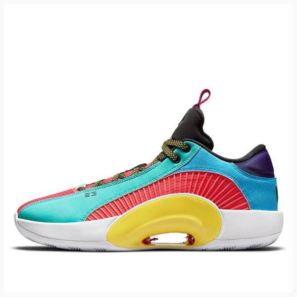 Air Jordan 35 Barbati Nike Low \'Reflexology\' Adidași Colorati | JD-795AO