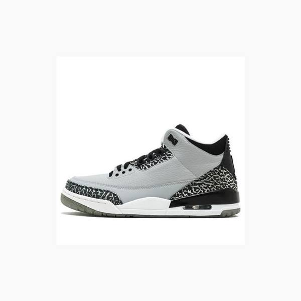 Air Jordan 3 Barbati Nike Retro Wolf Ghete Baschet Gri | JD-560UI