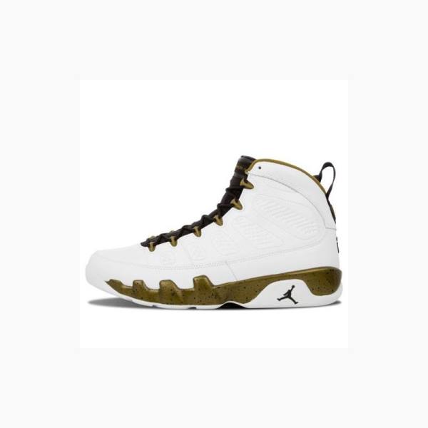 Air Jordan 9 Barbati Nike Retro The Spirit Ghete Baschet Albi Aurii | JD-450BU