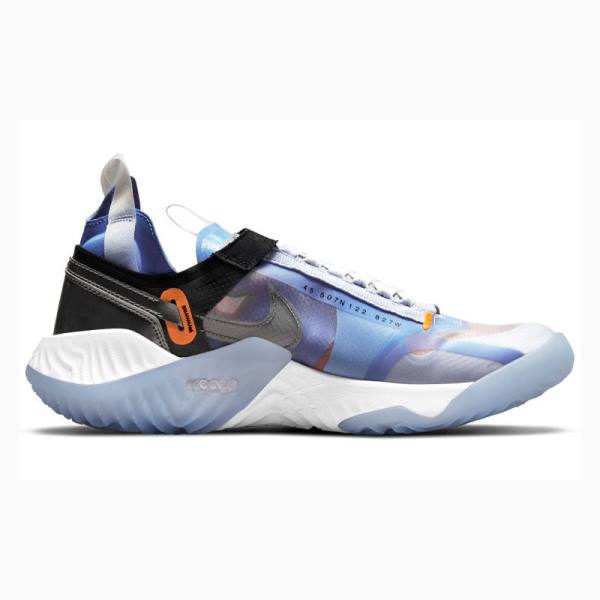 Air Jordan Barbati Nike Delta Breathe White Metallic Silver Adidasi Alergare Colorati | JD-085ZM