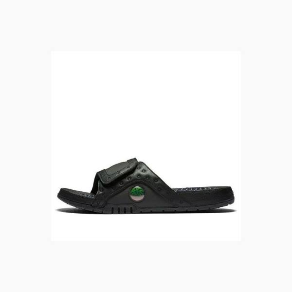 Air Jordan Barbati Nike Hydro 13 Slapi Slapi Negrii | JD-027BO