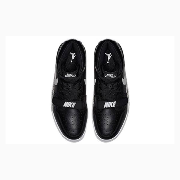 Air Jordan Barbati Nike Legacy 312 Ghete Baschet Negrii Albi | JD-506ZF