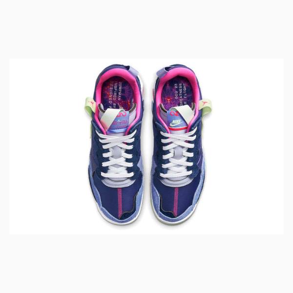 Air Jordan Barbati Nike MA2 Adidasi Alergare Albastri Violet Verzi | JD-785PR