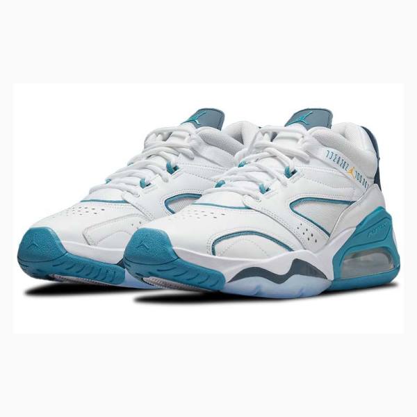 Air Jordan Barbati Nike Point Lane Ghete Baschet Albi Albastri Negrii | JD-637UJ