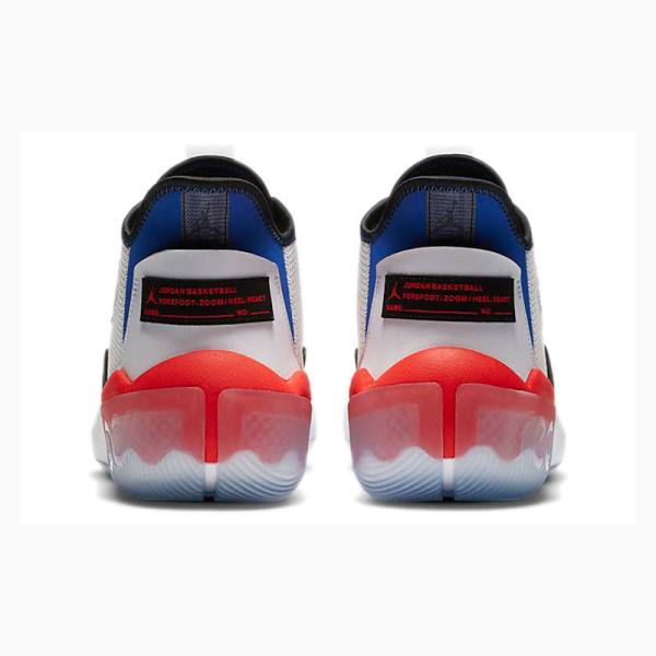 Air Jordan Barbati Nike React Elevation PF Ghete Baschet Rosii Negrii Albastri | JD-860KJ