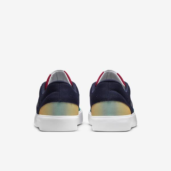 Air Jordan Barbati Nike Series .04 Adidași Albastri Aurii Albi | NK842LQX