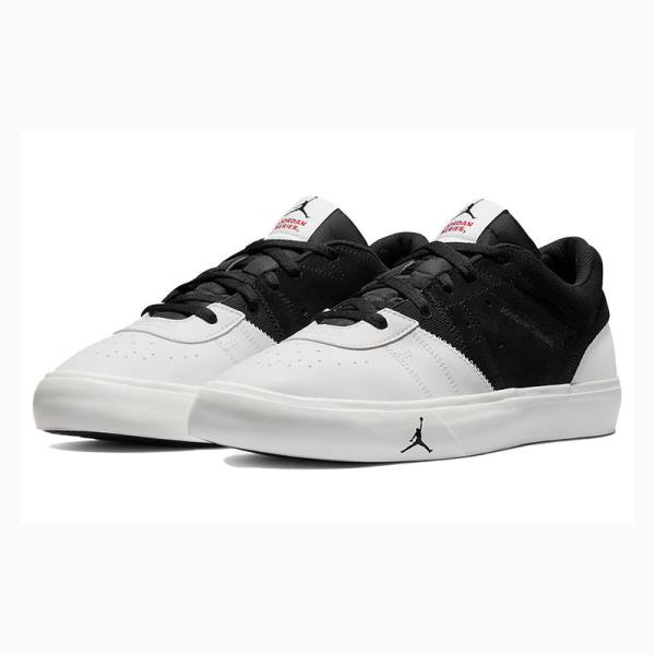 Air Jordan Barbati Nike Series ES Adidași Albi Negrii | JD-746JG