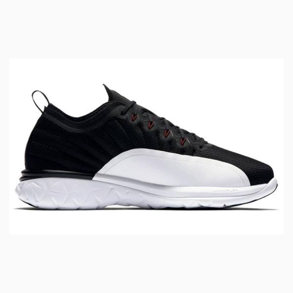 Air Jordan Barbati Nike Trainer Prime Ghete Baschet Negrii Albi | JD-890BW