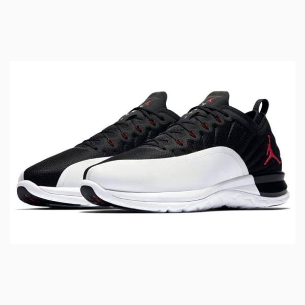 Air Jordan Barbati Nike Trainer Prime Ghete Baschet Negrii Albi | JD-890BW