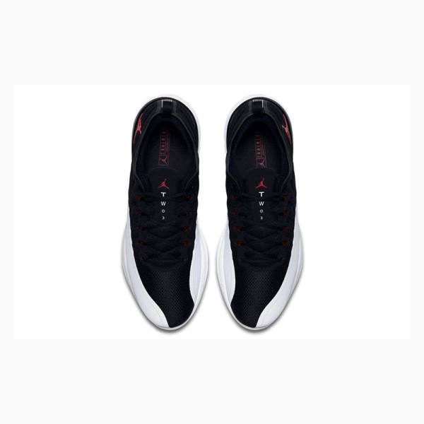 Air Jordan Barbati Nike Trainer Prime Ghete Baschet Negrii Albi | JD-890BW