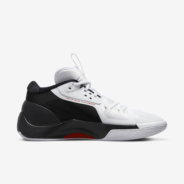 Air Jordan Barbati Nike Zoom Separate Negrii Albi Rosii | NK035VQD