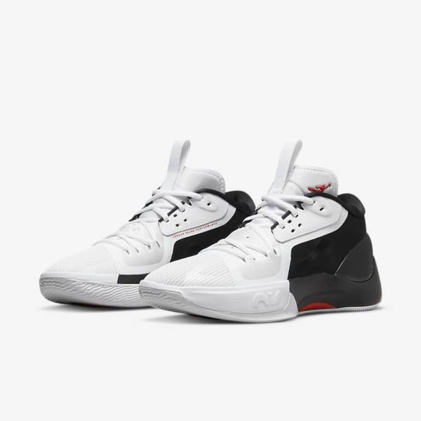 Air Jordan Barbati Nike Zoom Separate Negrii Albi Rosii | NK035VQD